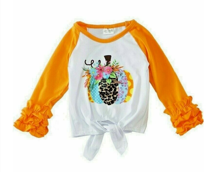 Pumpkin Tie Shirt
