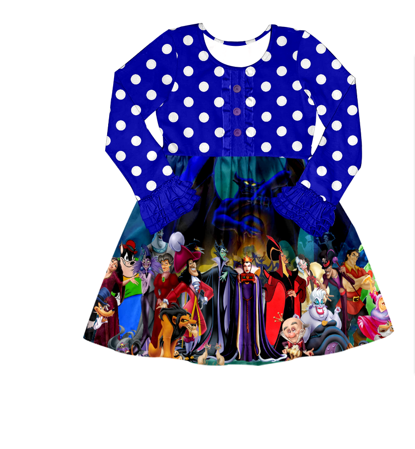 Villains Polka Dot Dress