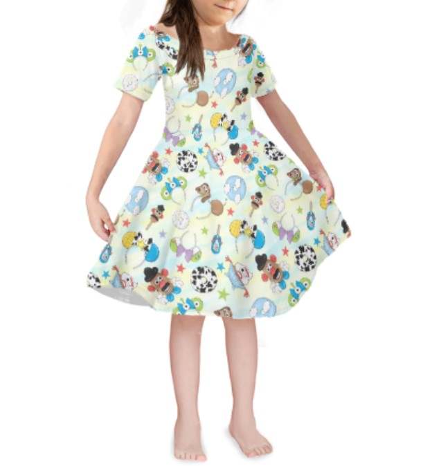 PREORDER Character Inspired Kids/Youth Dress (1)