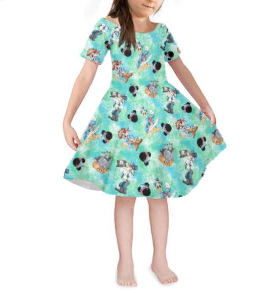 PREORDER Character Inspired Kids/Youth Dress (1)