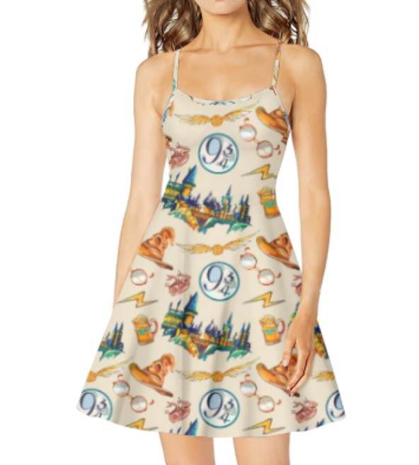 PREORDER Universal Inspired Adult Spaghetti Tank Dress