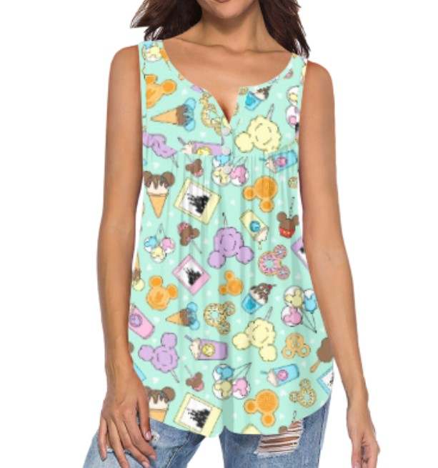 PREORDER Park Inspired Button Top Adult Tank