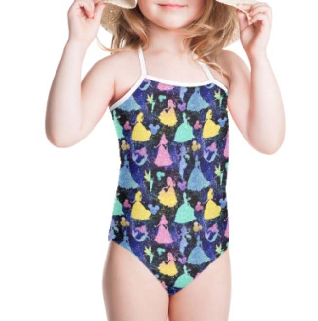 PREORDER Princess Inspired Girls One-Piece Swimsuits