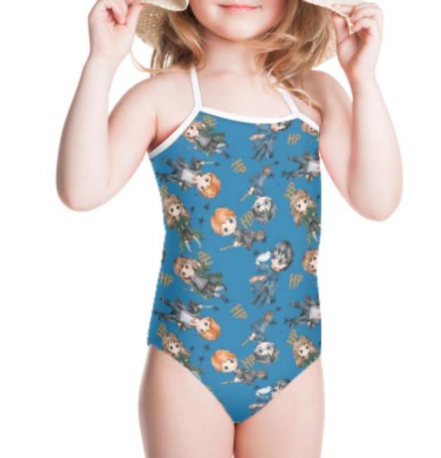 PREORDER Universal Inspired Girls One-Piece Swimsuit