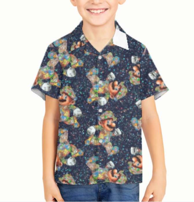 PREORDER Universal Inspired Kids/Youth Button Down Shirt