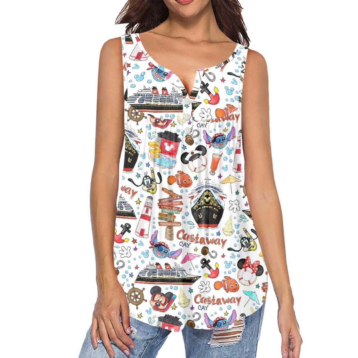 PREORDER White Castaway Cay Women's Clothing