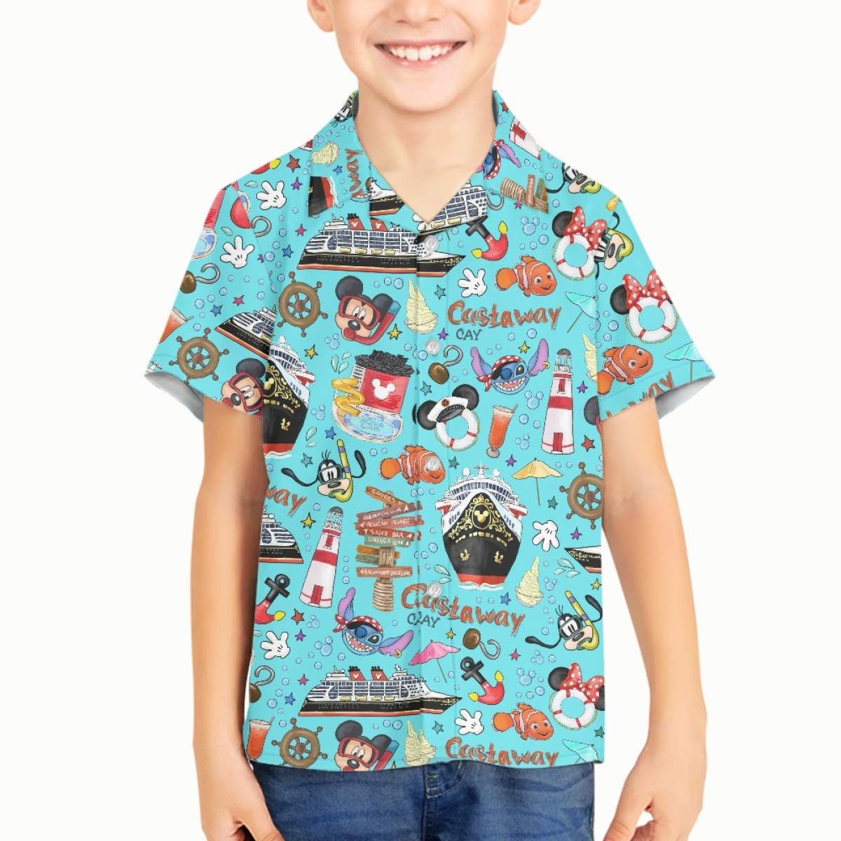 PREORDER Teal Castaway Cay Kid's Collection