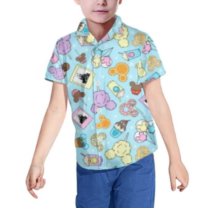 PREORDER Park Inspired Kids/Youth Button Down Shirt