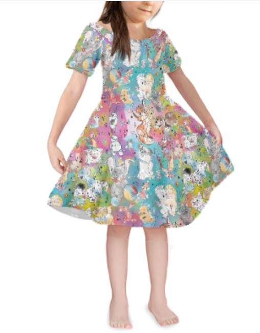 PREORDER Character Inspired Kids/Youth Dresses (2)