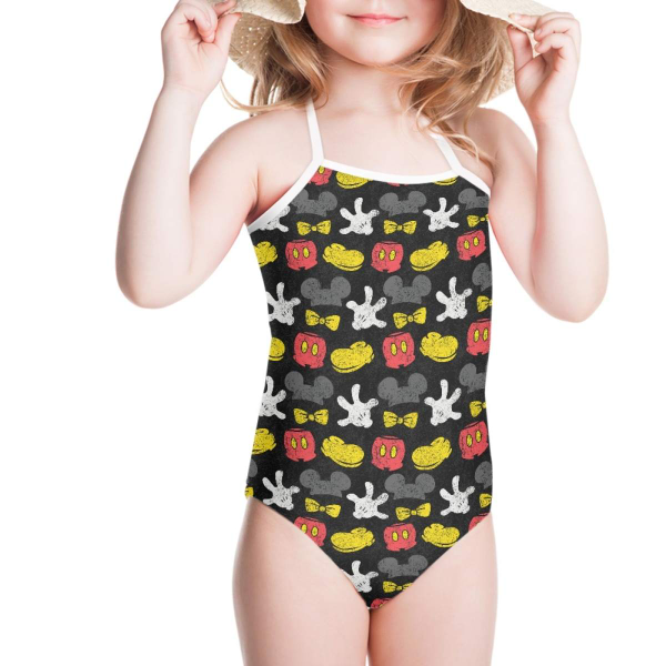 PREORDER Character Inspired Girls One-Piece Swimsuit