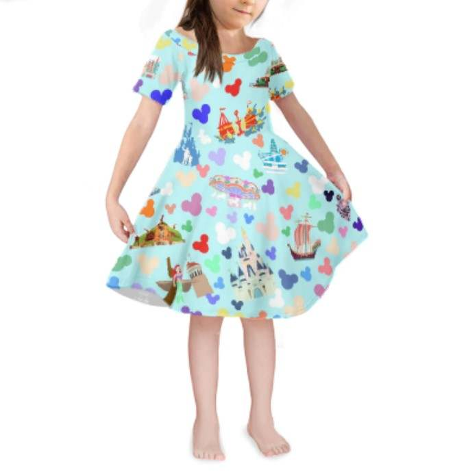 PREORDER Park Inspired Kids/Youth Dress