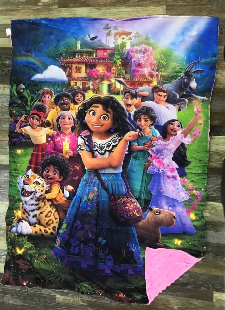 In Stock Family Madrigal Kids Lap Blanket