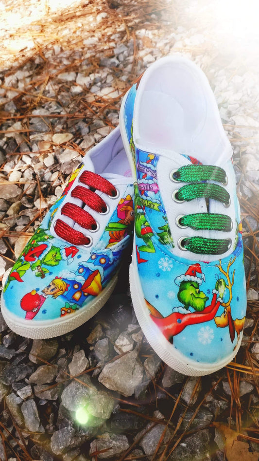 Mean One Christmas Shoes Girls 13T